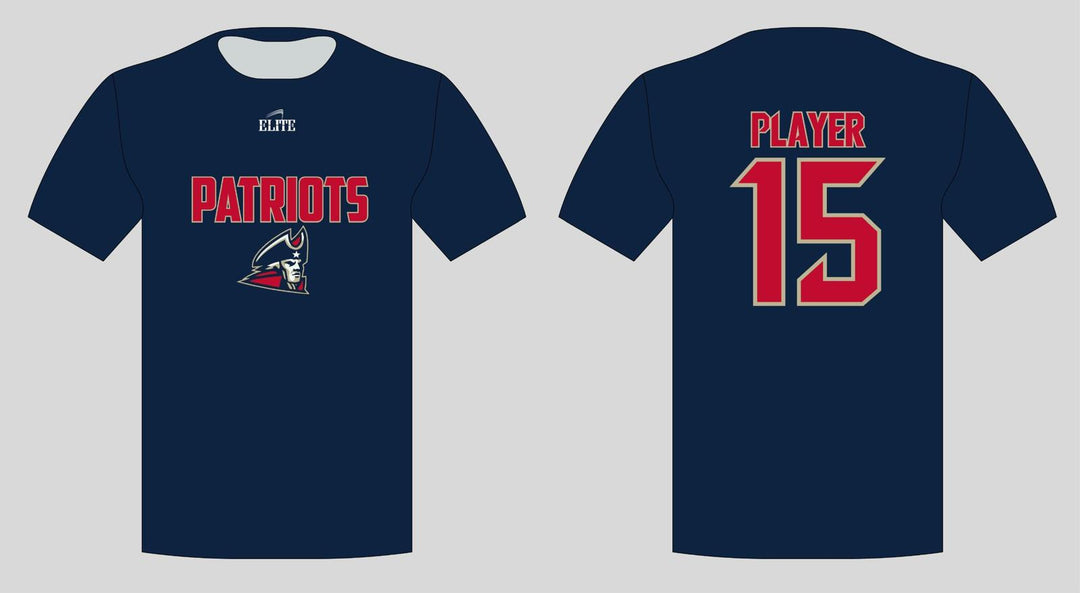 Liberty Patriots Short Sleeve Shirt - Navy Blue