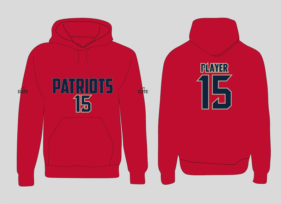 Liberty Patriots Hoodie - Red