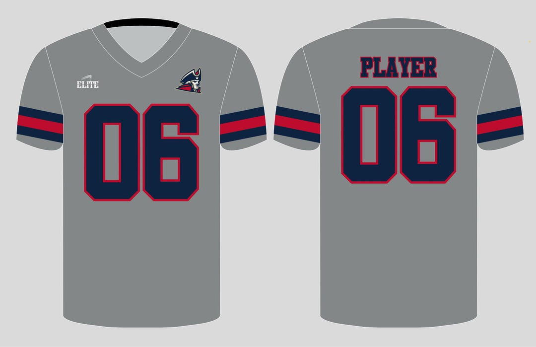 Liberty Football Jersey - Grey