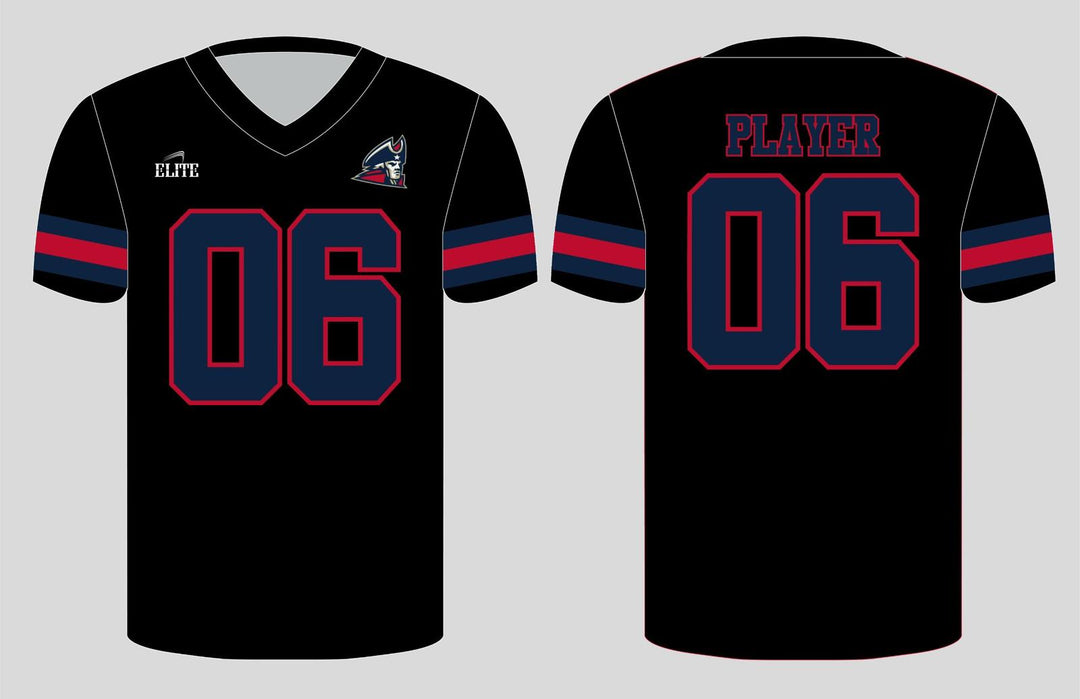 Liberty Football Jersey - Black
