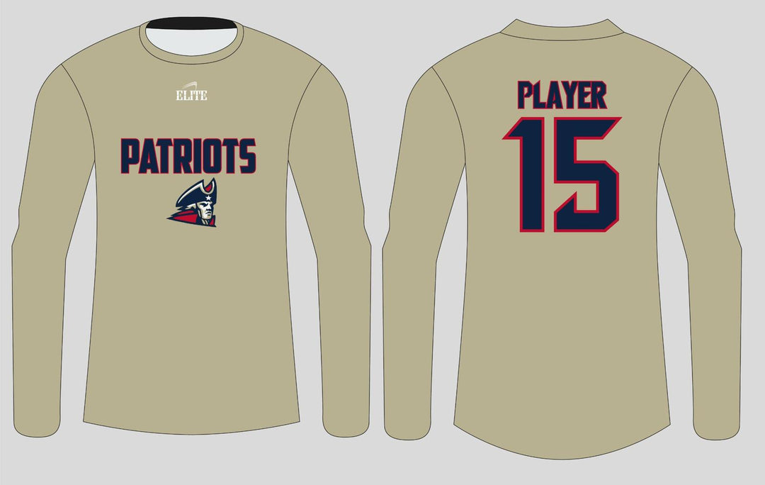 Liberty Patriots Long Sleeve Shirt - Tan