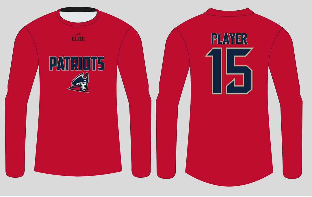 Liberty Patriots Long Sleeve Shirt - Red