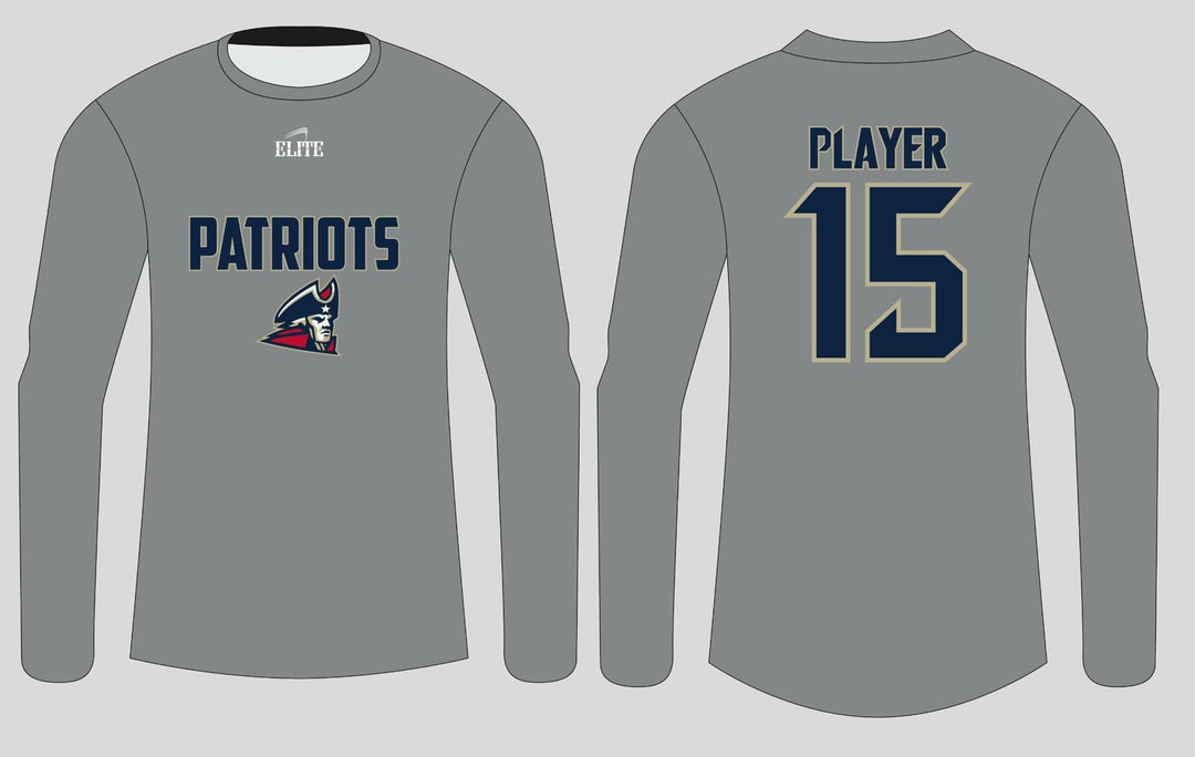 Liberty Patriots Long Sleeve Shirt - Grey