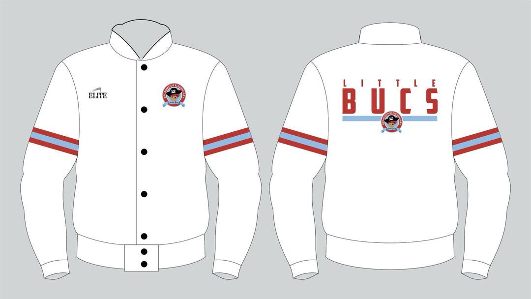 Little Bucks Bomber Jacket - White