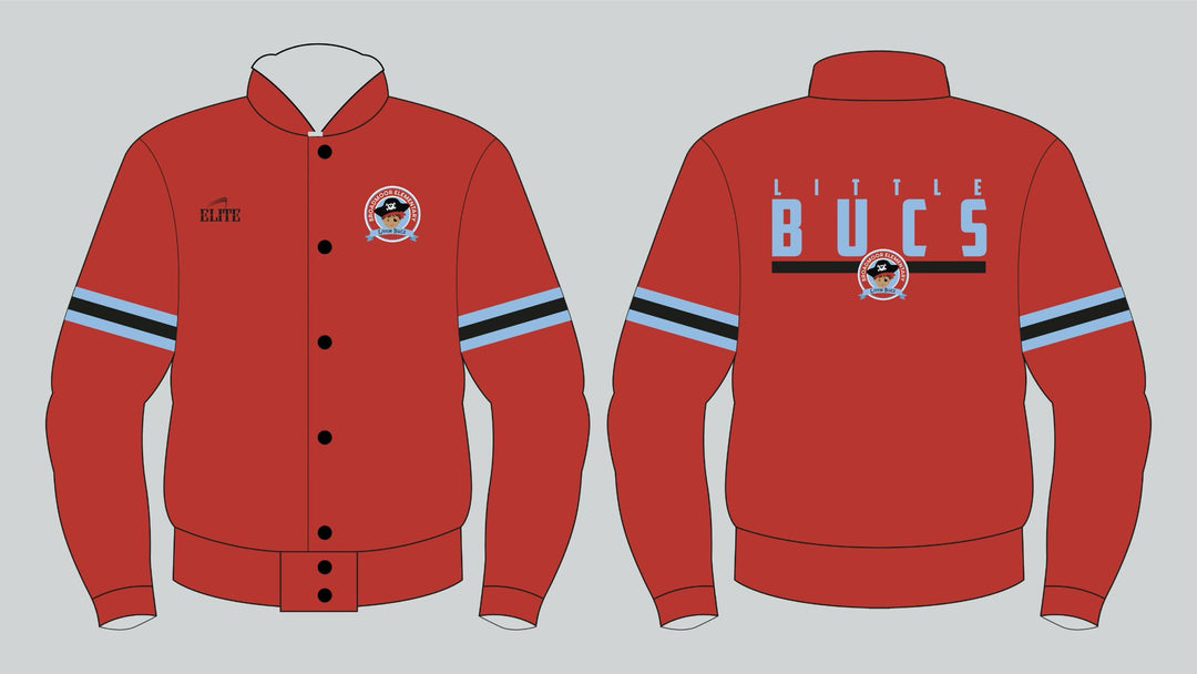 Little Bucks Bomber Jacket - Red