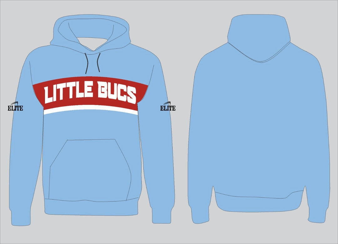 Little Bucks Staff Hoodie - Sky Blue (White Logo)