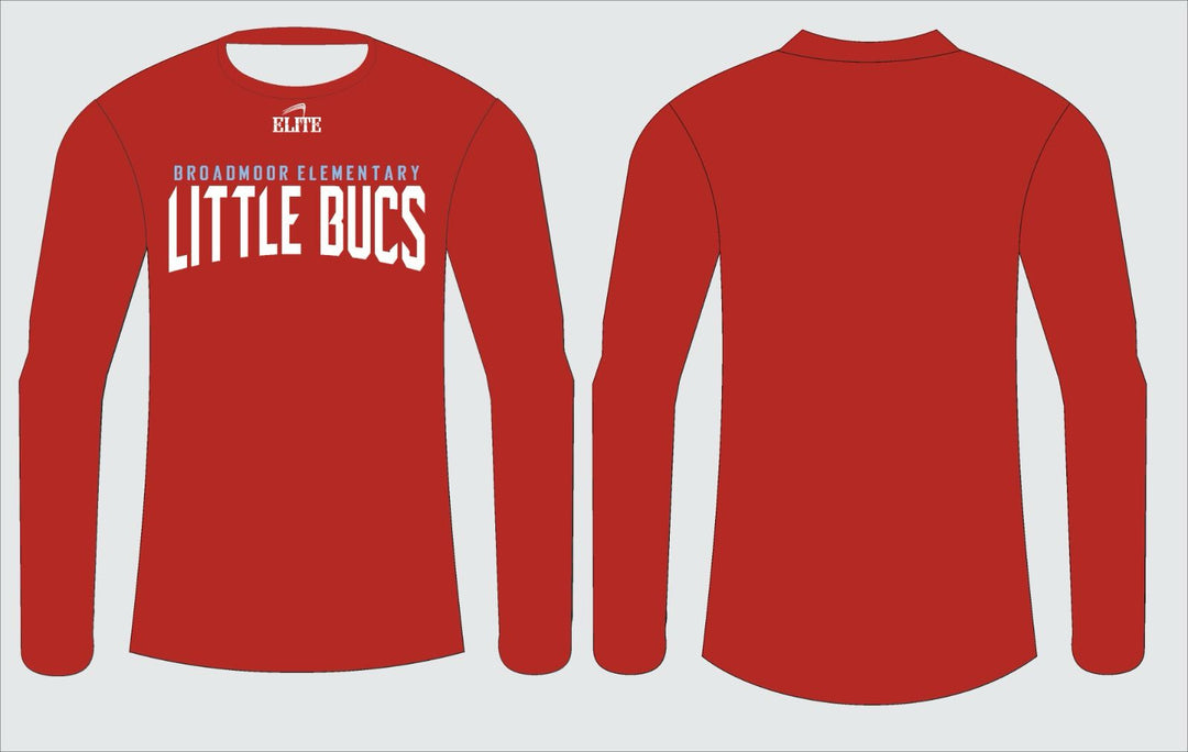 Little Bucks Staff Long Sleeve Shirt - Red