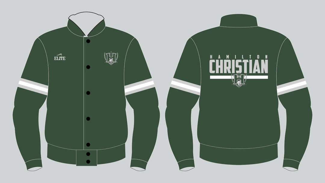 Hamilton Christian Bomber Jacket - Green