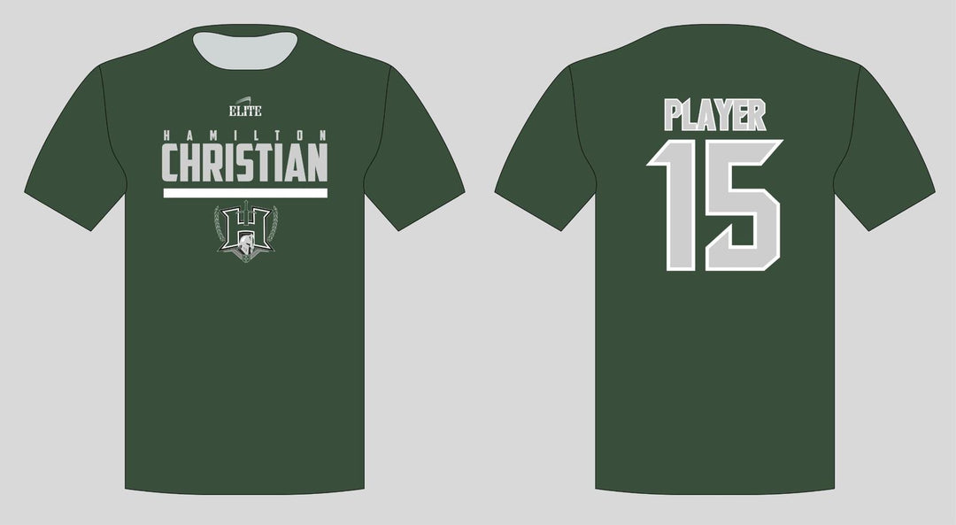 Hamilton Christian Short Sleeve Shirt - Green