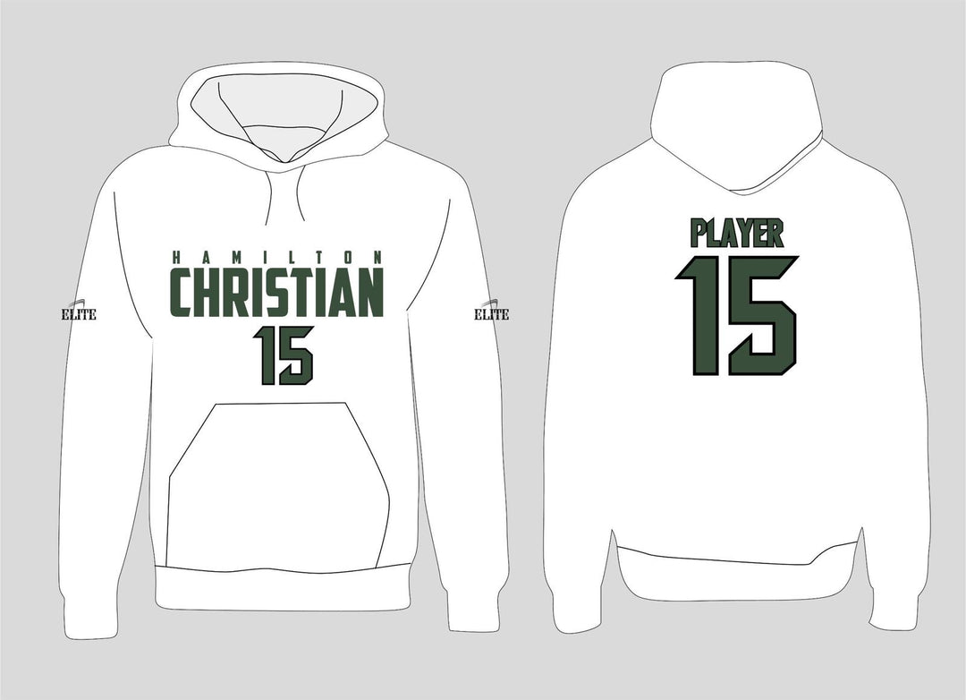 Hamilton Christian Hoodie - White
