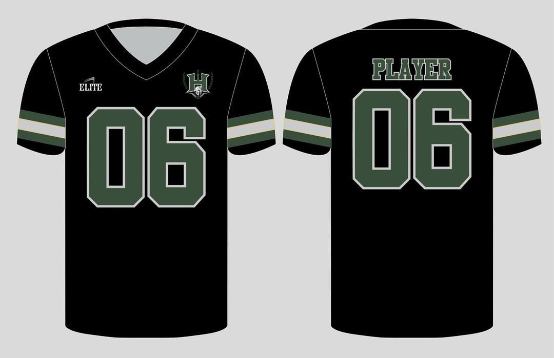 Hamilton Christian Football Jersey - Black