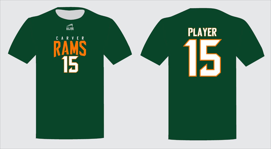 Carver Rams Short Sleeve Shirt - Green