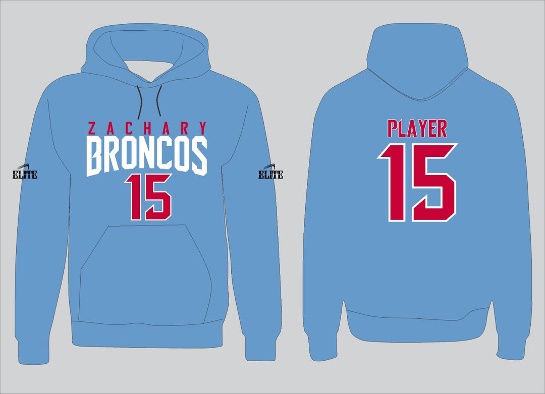 Zachary Broncos Hoodie - Blue