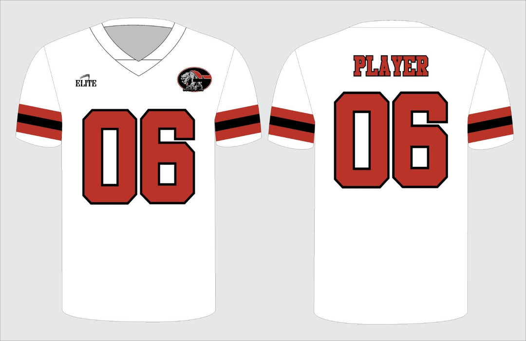 Glen Oaks Football Jersey - White