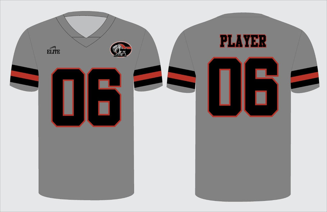 Glen Oaks Football Jersey - Grey