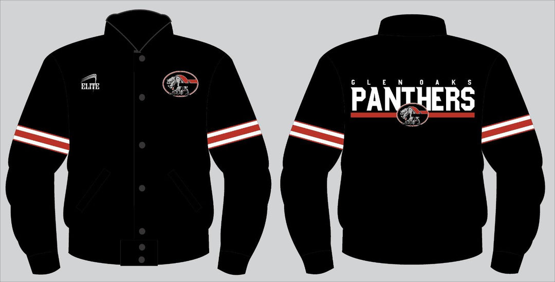 Glen Panthers Bomber Jacket - Black