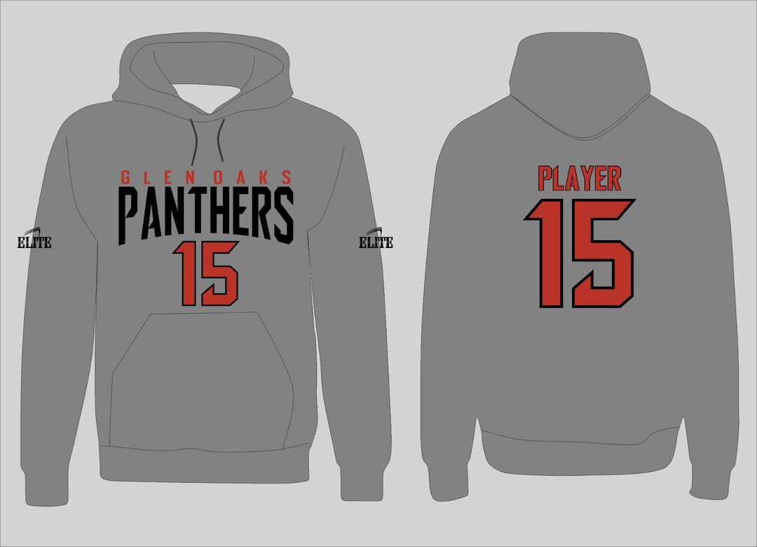 Glen Panthers Hoodie - Grey