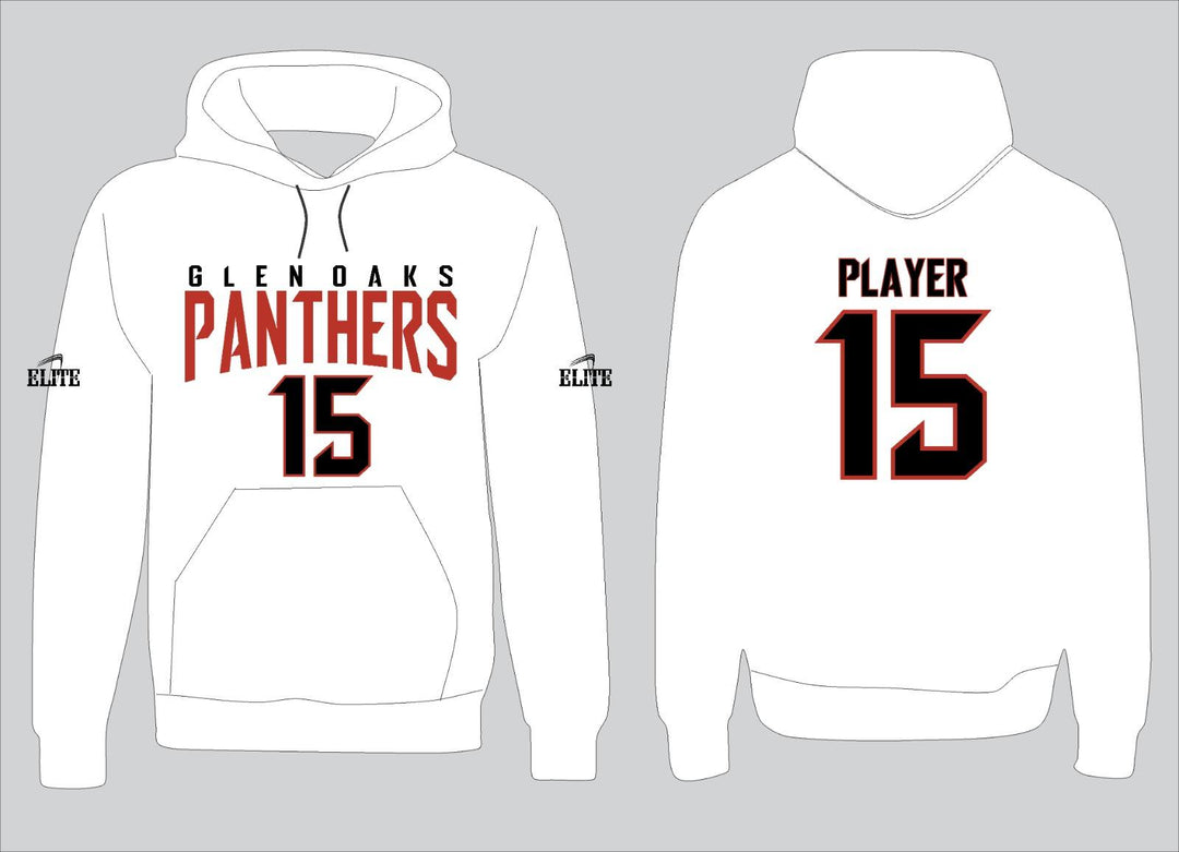 Glen Panthers Hoodie - White