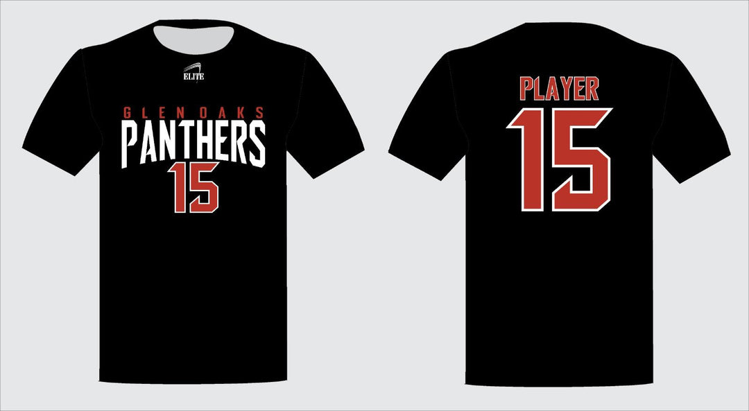 Glen Panthers Short Sleeve Shirt - Black