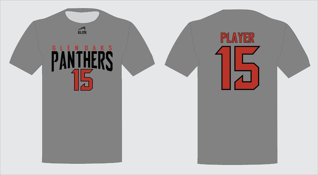 Glen Panthers Short Sleeve Shirt - Grey
