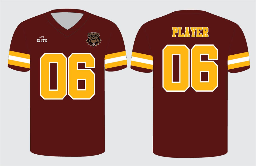 JS CLARK Football Jersey - Brown