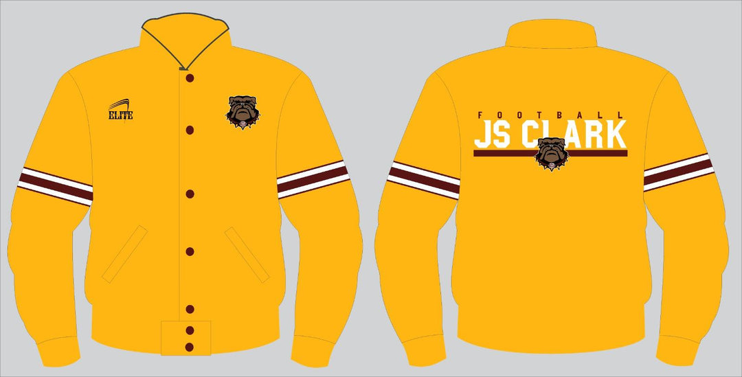 JS CLARK Bomber Jacket - Yellow