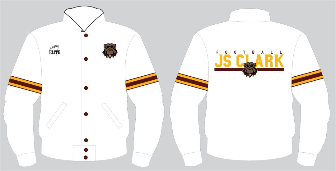 JS CLARK Bomber Jacket - White