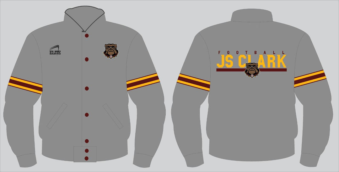 JS CLARK Bomber Jacket - Grey