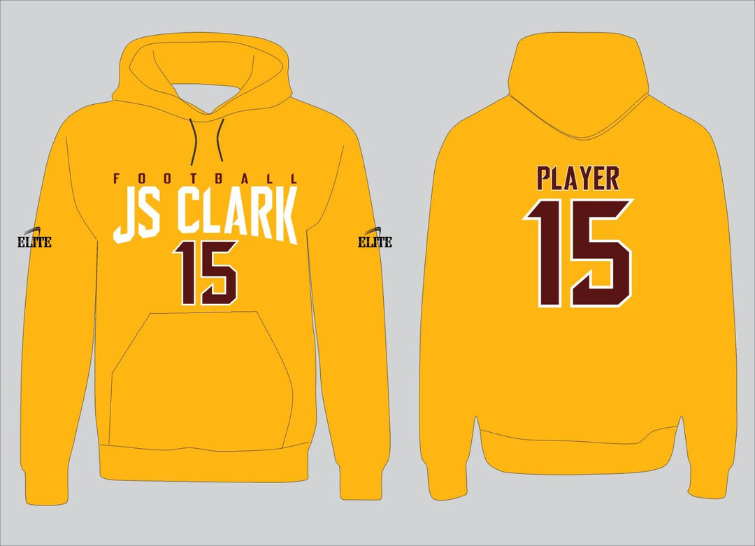 JS CLARK Hoodie - Yellow