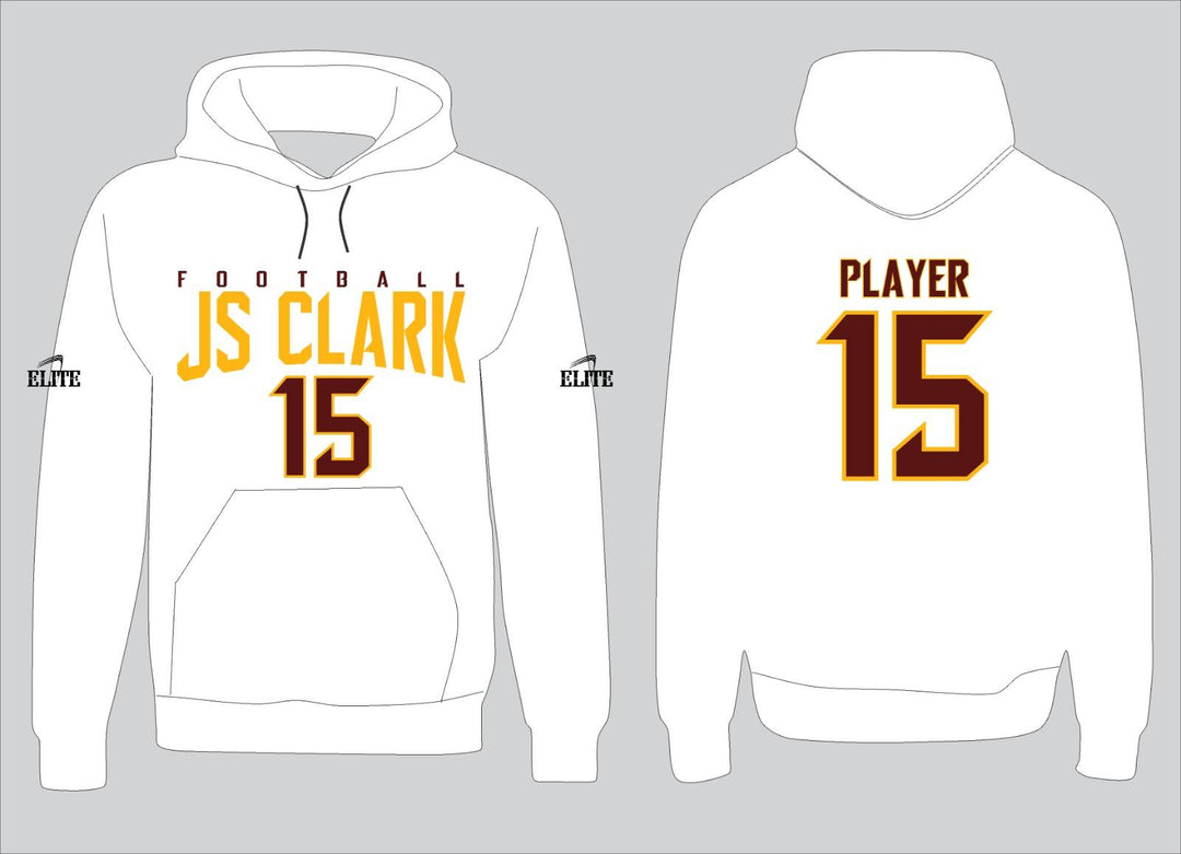 JS CLARK Hoodie - White