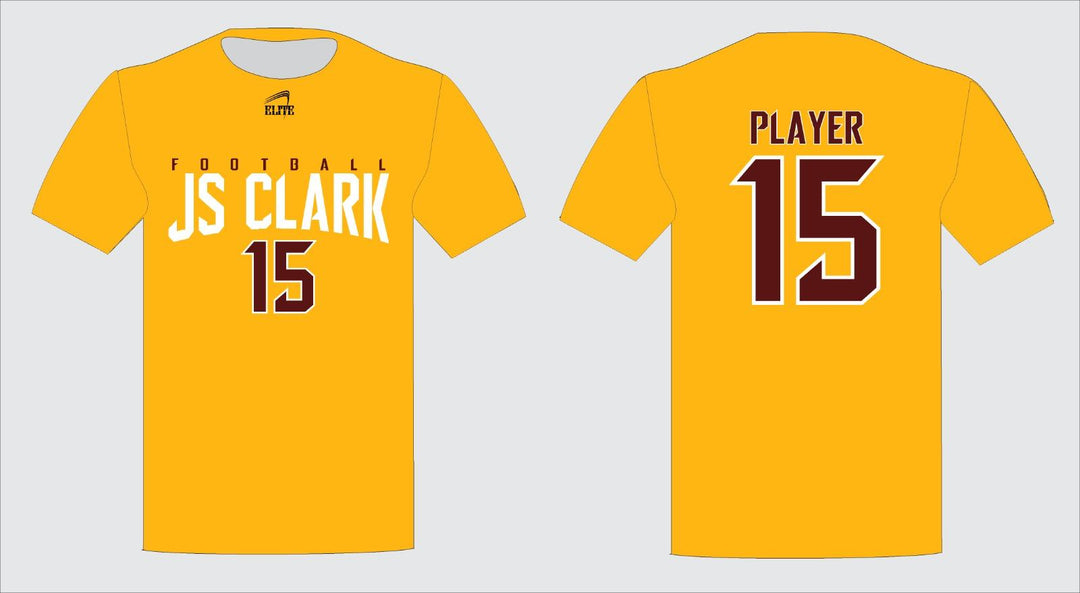 JS CLARK Short Sleeve Shirt - Yellow