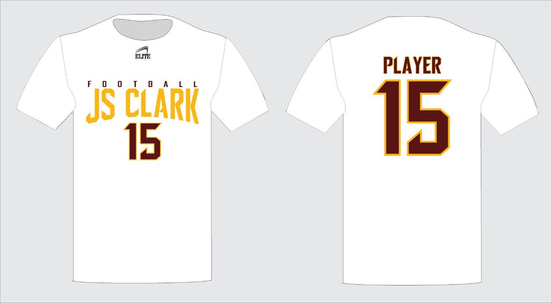 JS CLARK Short Sleeve Shirt - White