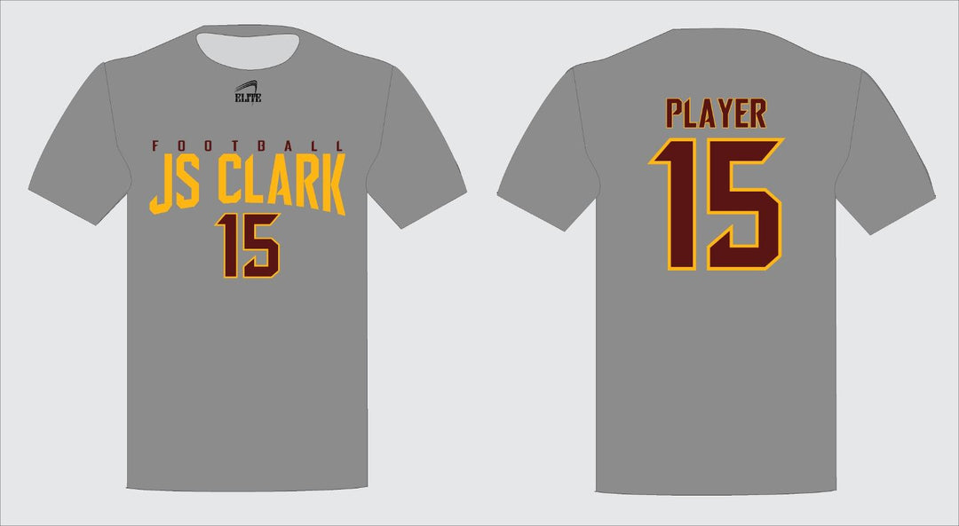 JS CLARK Short Sleeve Shirt - Grey