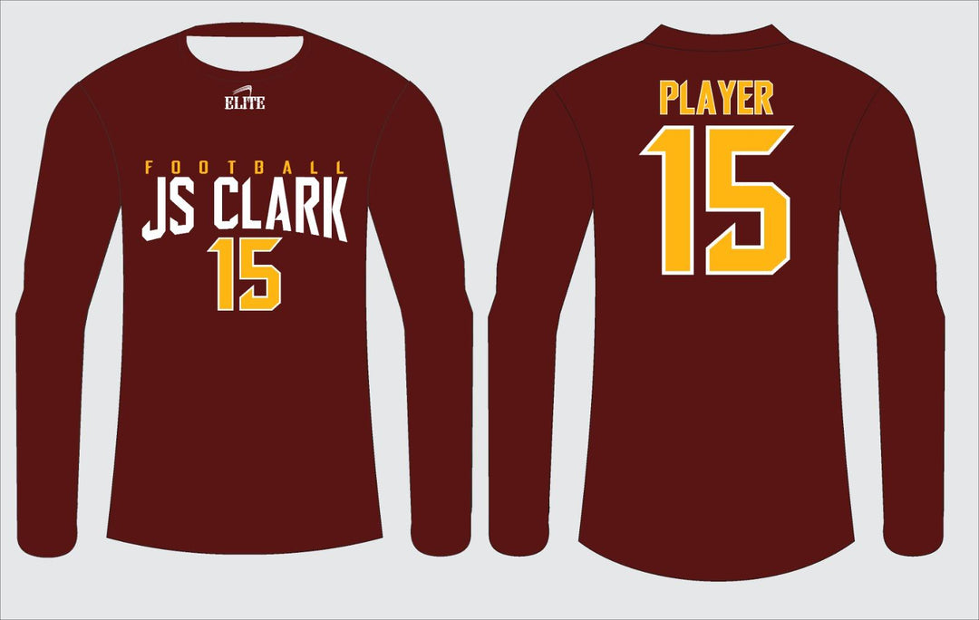 JS CLARK Long Sleeve Shirt - Brown