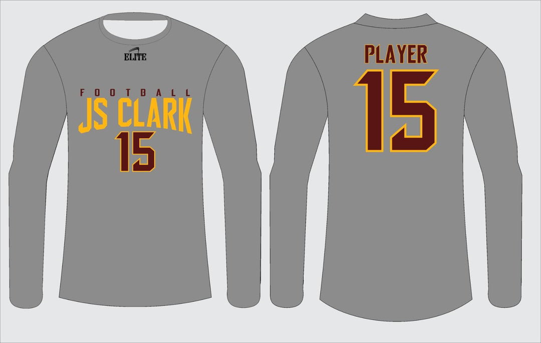 JS CLARK Long Sleeve Shirt - Grey