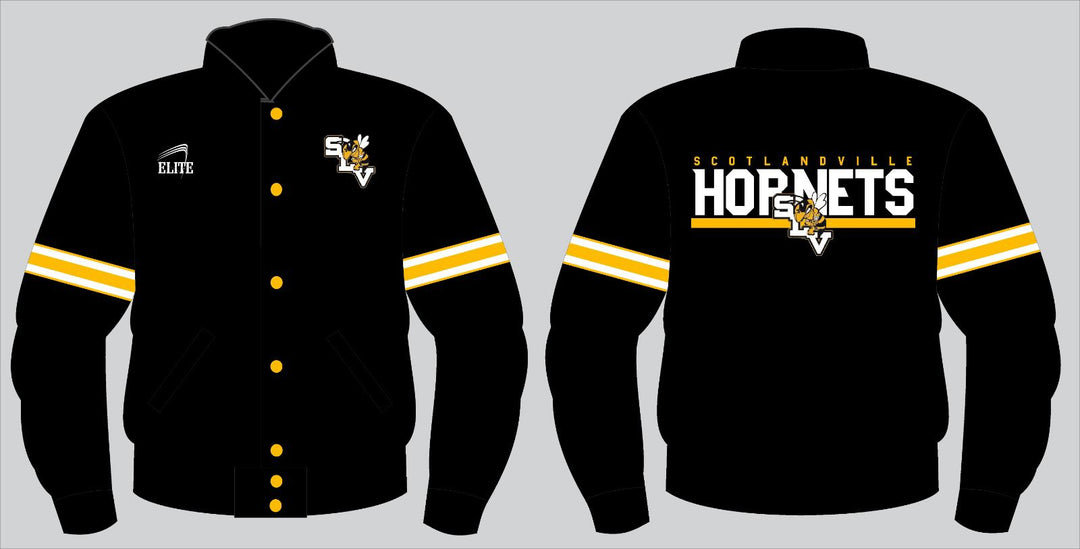 Hornets Bomber Jacker - Black