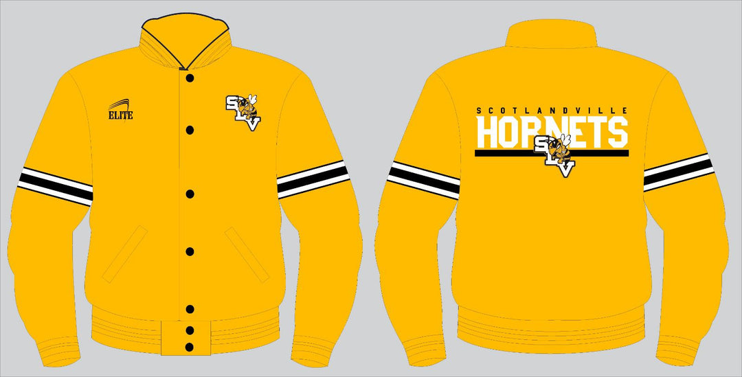 Hornets Bomber Jacker - Yellow