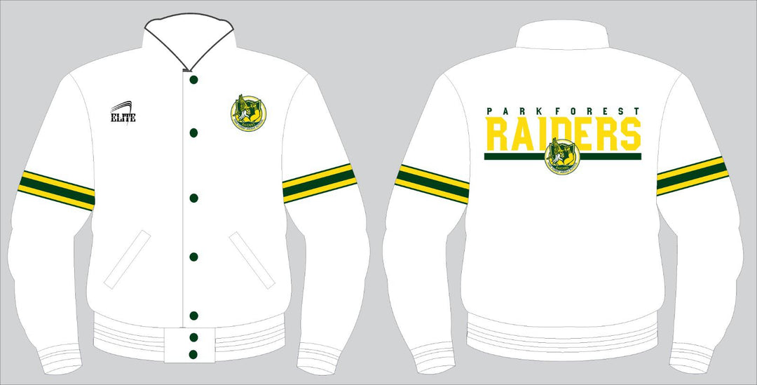 Park Raiders Bomber Jacket - White