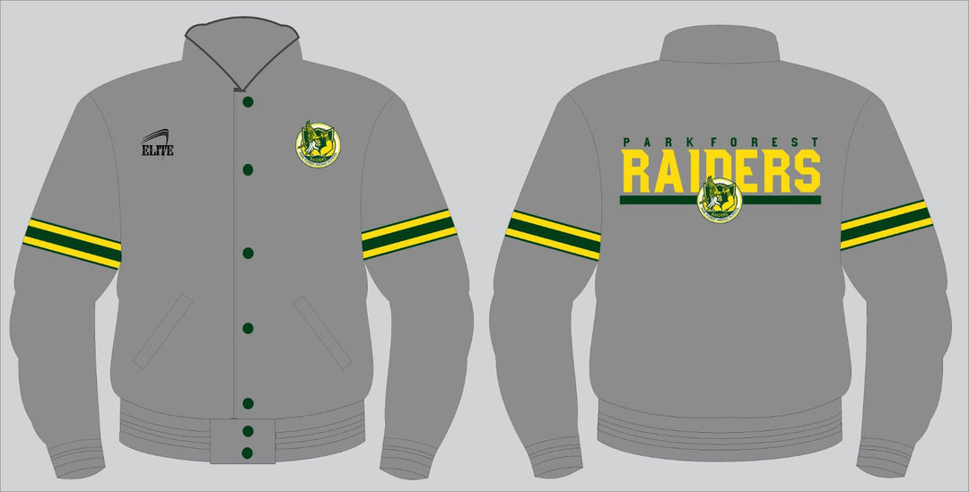 Park Raiders Bomber Jacket - Grey