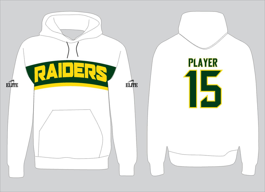Park Raiders Hoodie - White (Yellow Logo)