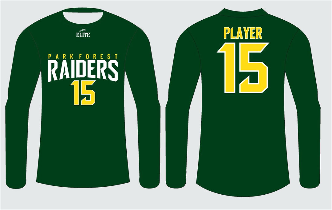 Park Raiders Long Sleeve Shirt - Green