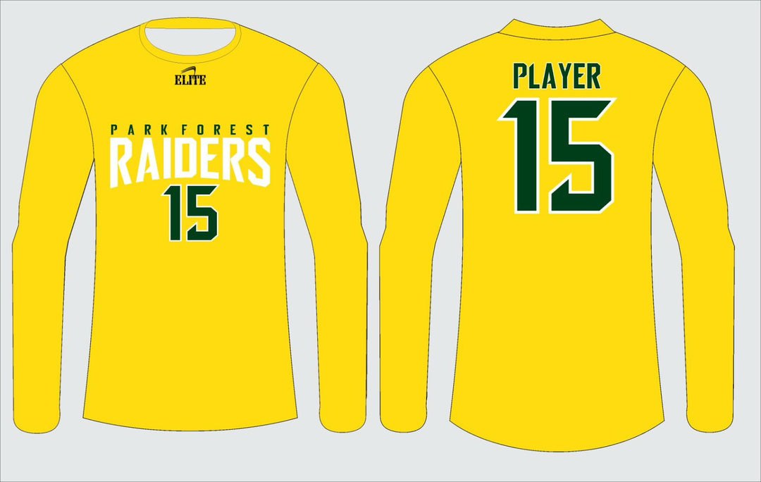 Park Raiders Long Sleeve Shirt - Yellow
