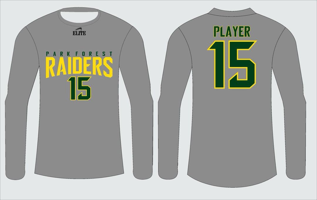 Park Raiders Long Sleeve Shirt - Grey