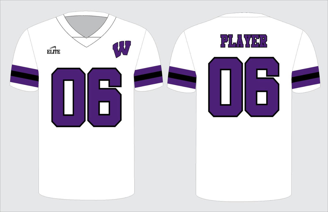 Panthers Football Jersey - White