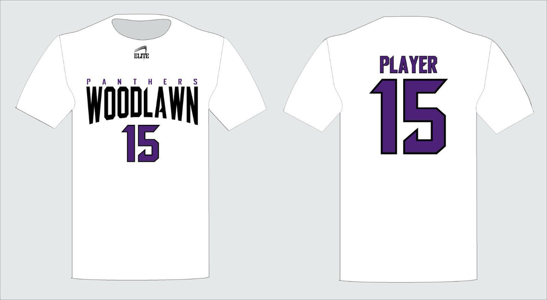 Panthers Woodlawn Short Sleeve Shirt - White