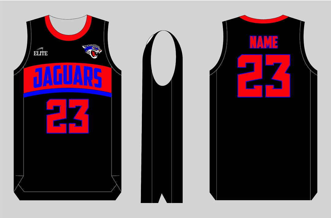 East Orange Jaguars Basketball Jersey - Black