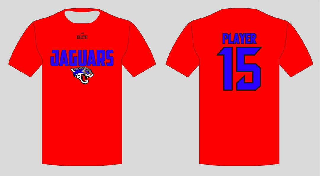 East Orange Jaguars Short Sleeve Shirt - Red