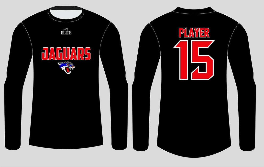 East Orange Jaguars Long Sleeve Shirt - Black