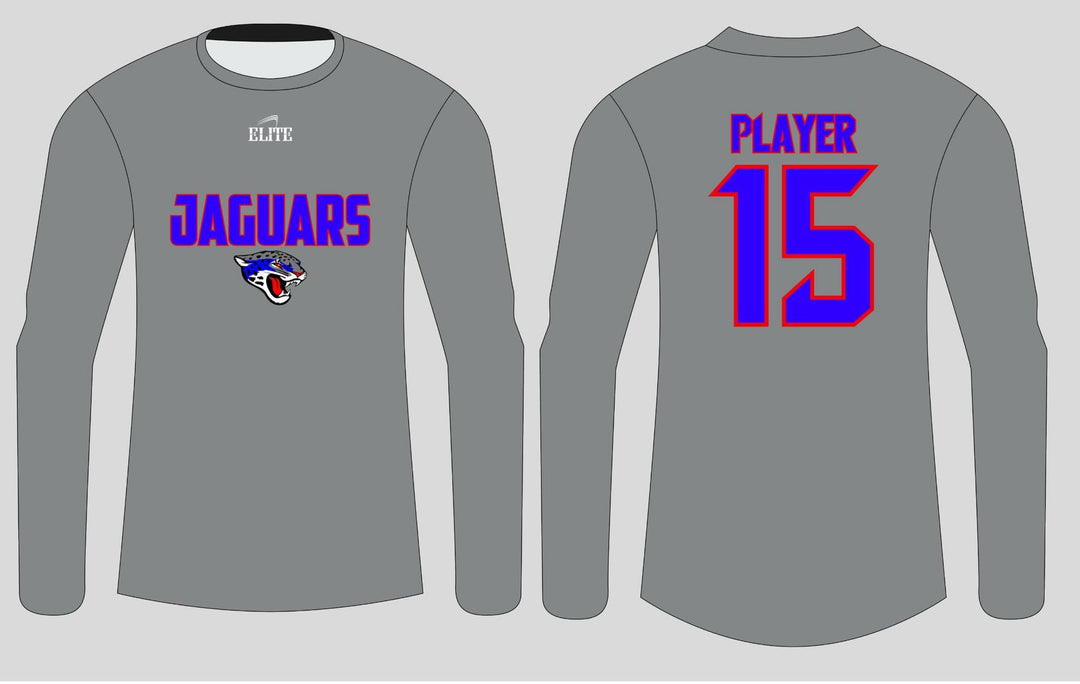 East Orange Jaguars Long Sleeve Shirt - Grey