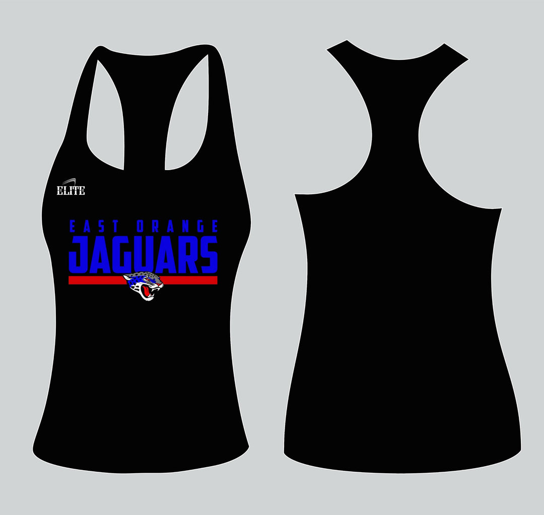 East Orange Jaguars Women's Racerback - Black